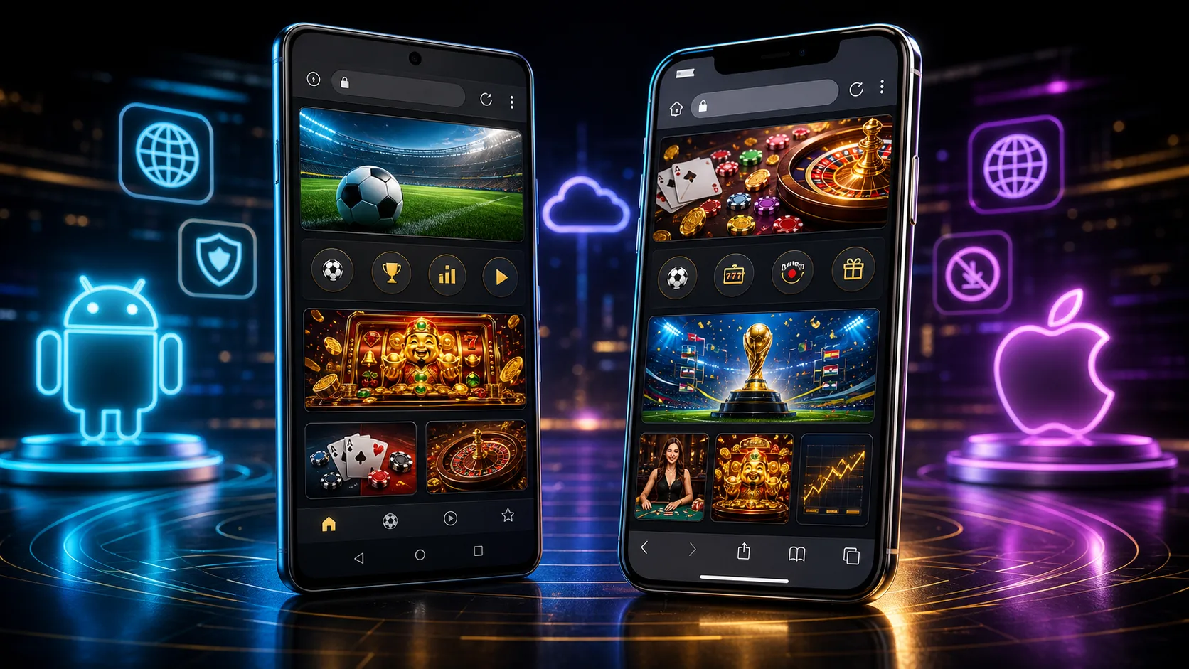 Experiência bitstarz compatível com Android e iOS no navegador mobile